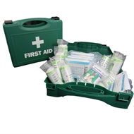 First Aid Kit HSE Approved 1-10 Person Kit For Work Home Car Boat With Hard Case