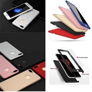 360° Full Protection Case With Tempered Glass For iPhone 6 6s 