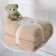 MINK DOUBLE LUXURY TEDDY BEAR SUPER SOFT CUDDLY THICK WARM SOFA BED BLANKET THROWS