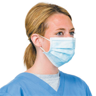 Dispoasble Surgical Face Dust Flu Medical Germs Protector Mask 3ply